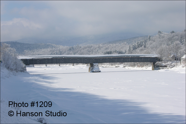 Windsor, VT - Cornish/Windsor Bridge - Winter